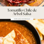 Chile de arbol salsa