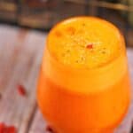 Sweet Fennel Swirl Juice in a glass.
