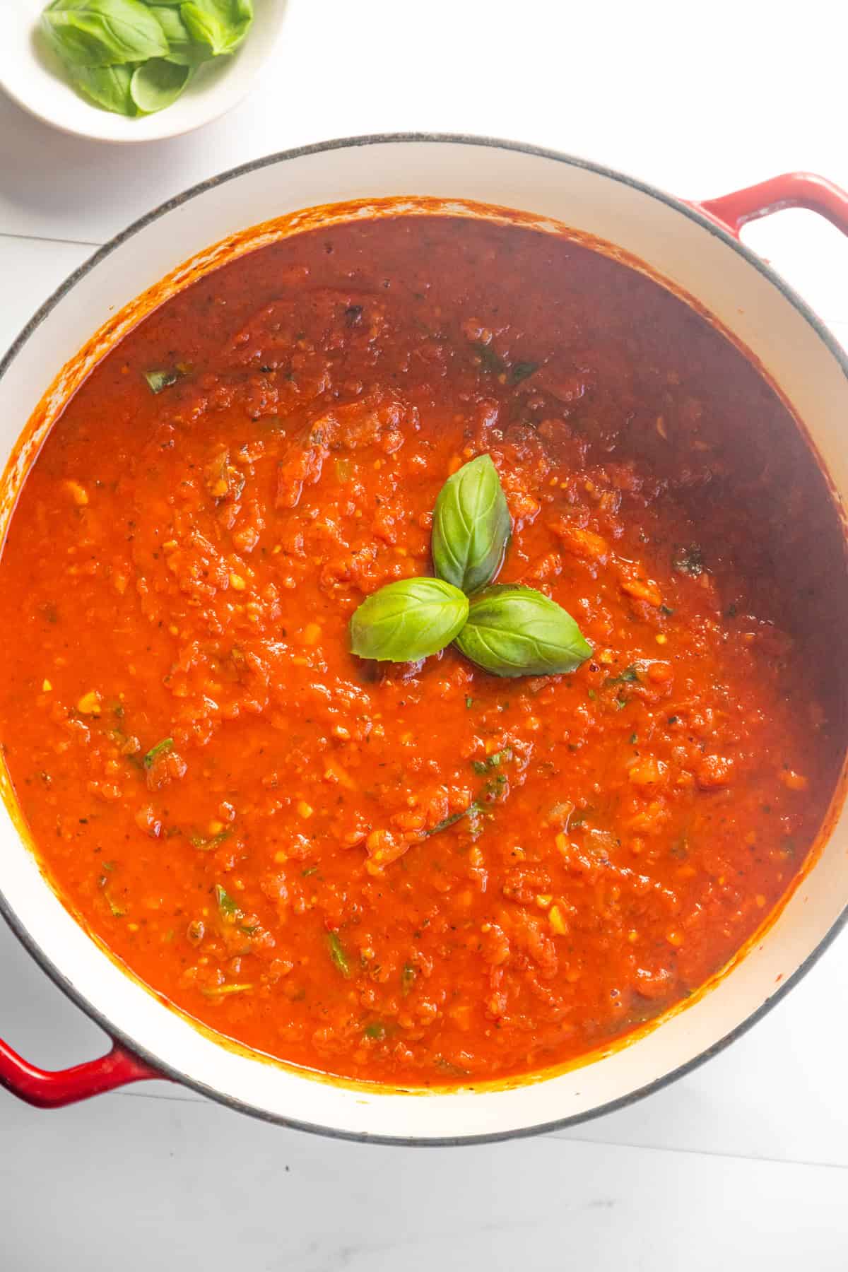 Hearty marinara sauce