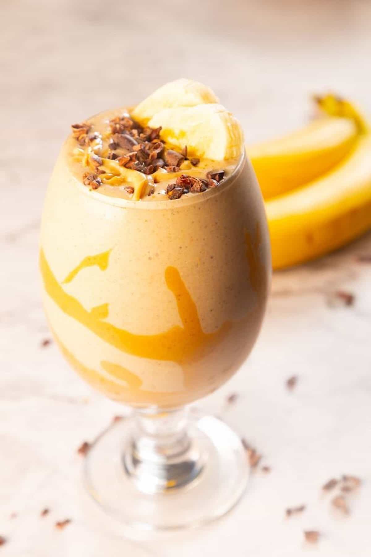 The Best Banana Peanut Butter Smoothie Recipe