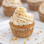 Vegan Carrot Cake Cupcakes