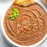 Instant pot refried beans