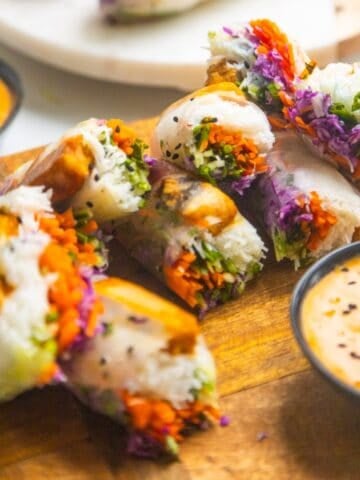 Vegan spring rolls