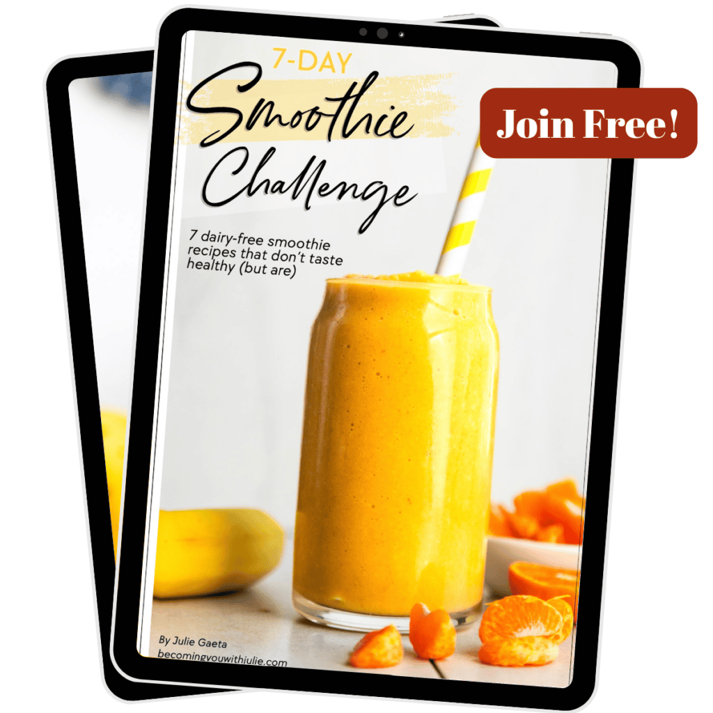 7 Day Smoothie Challenge eBook.